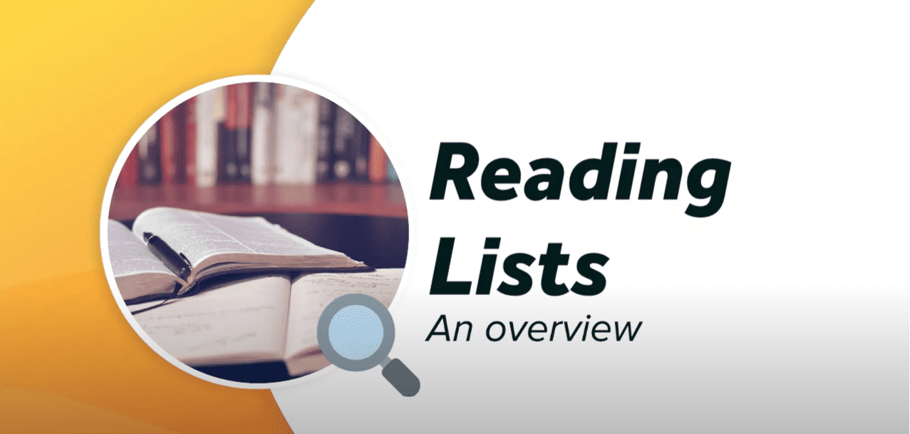 Image for Preparing Reading Lists for 2022
