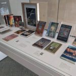 Display with a selection of Elizabeth Jolley books.