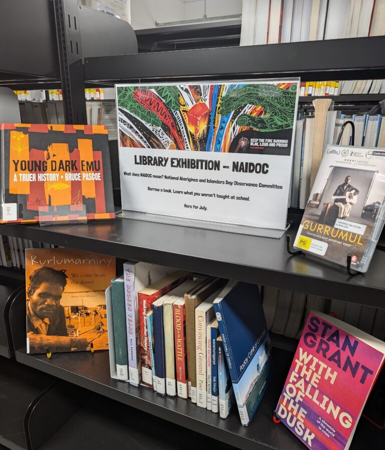 Featured collection at the TL Robertson Library